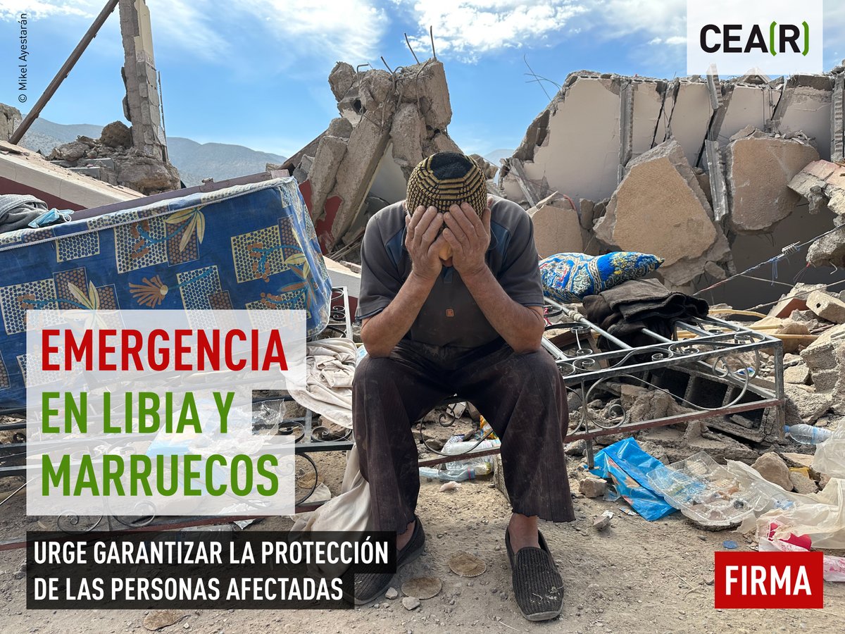 👣 Las personas migrantes y refugiadas atrapadas en Libia y en Marruecos han resultado especialmente afectadas por las inundaciones y el terremoto que han azotado recientemente estos países. 

🧵👇🏿