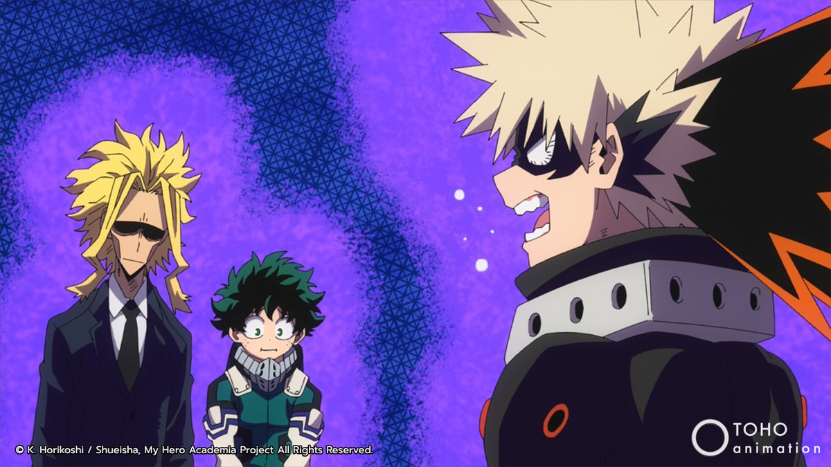 Deku's face 😂 (via @MHAOfficial Season 5)