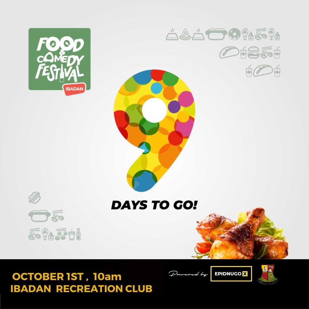 It’s going down this Independence Day at the biggest Food Festival in Ibadan ! Come quench all your cravings in one spot ! Fun, food, laughter , games and networking . #FoodComedyFest register now at FoodComedyFest.com