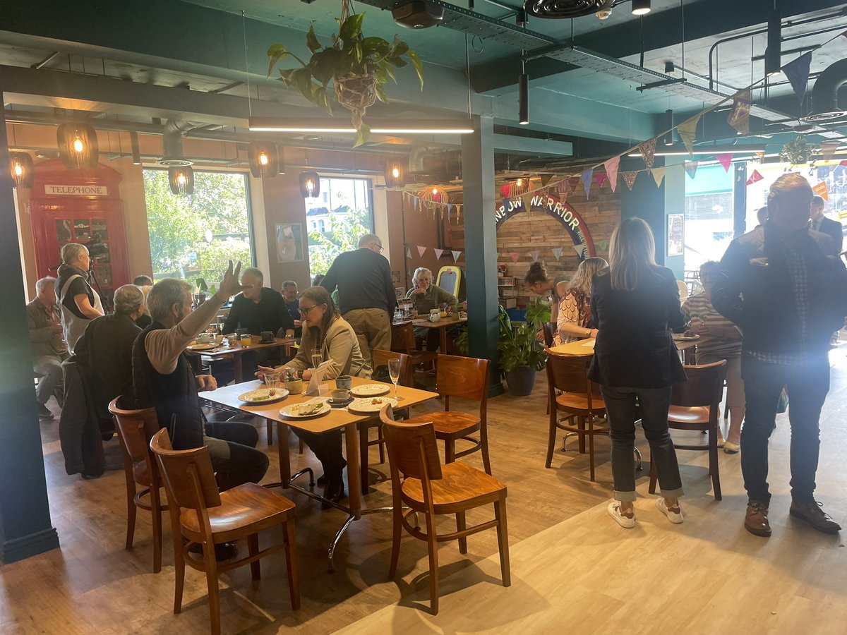 LoobySnelders's tweet photo. And my afternoon was spent attending the official opening of the reimagined @wbaybiglocal’s hub, which @Coop_Foundation has had the privilege of supporting via unrestricted funding. Doesn’t the space look amazing? @LocalTrust https://t.co/Zt6hj3uIED