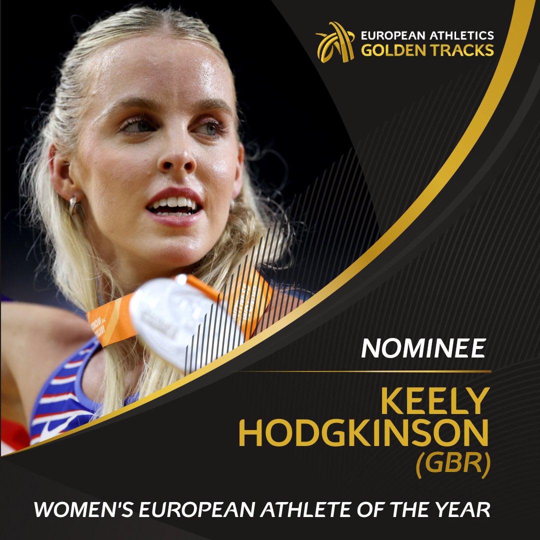 Retweet to vote for 🇬🇧 Keely Hodgkinson! 🥈 World 800m silver medallist 🥇 European indoor champion 💎 Diamond League 800m champion 🥉 European U23 400m bronze medallist ⏱️ European U23 800m record (1:55.19) 🏆 World ranking (as of 19 September) - 2 Voting closes on 2 October!…