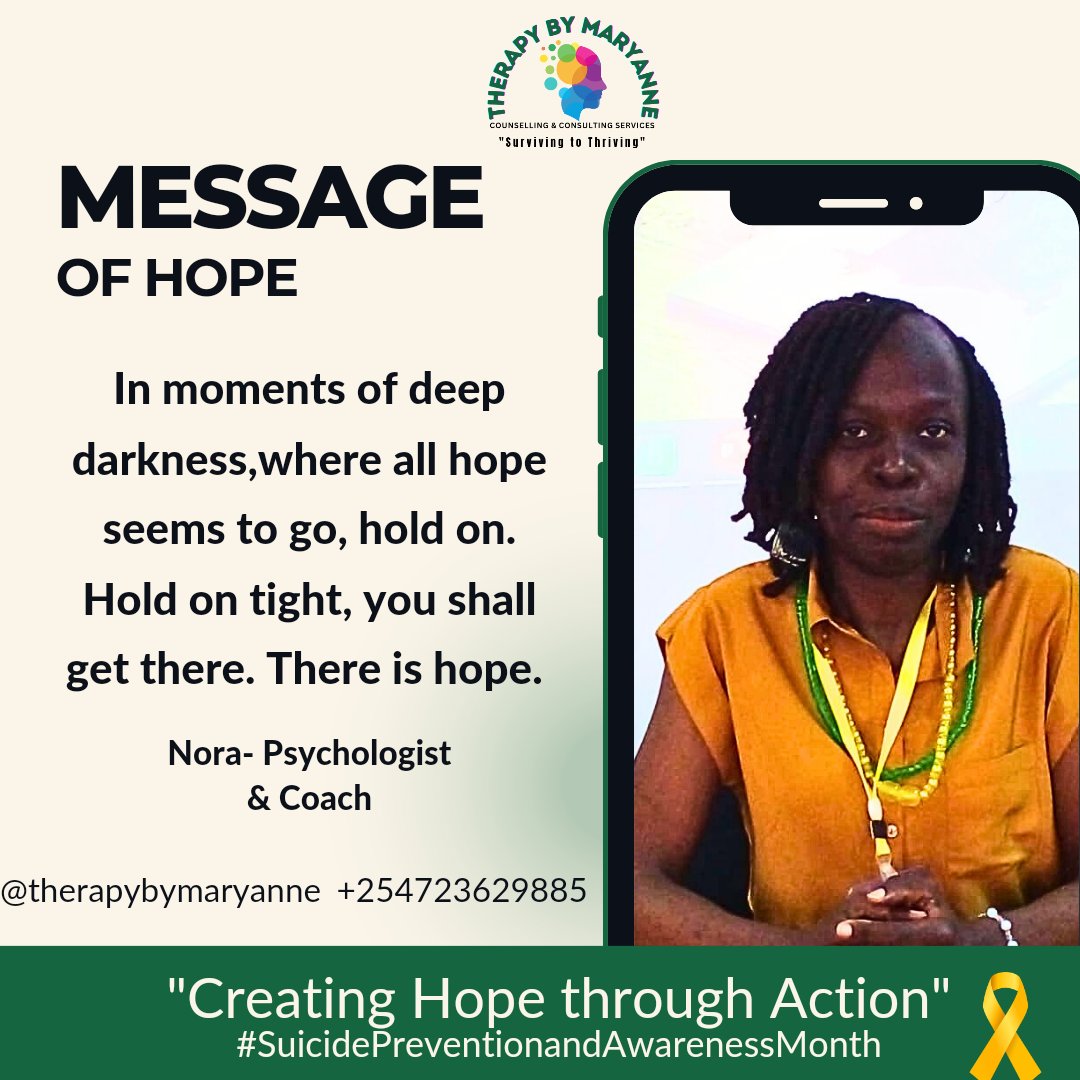 There is hope and there is help

#SuicidePreventionAwarenessMonth #SuicidePrevention