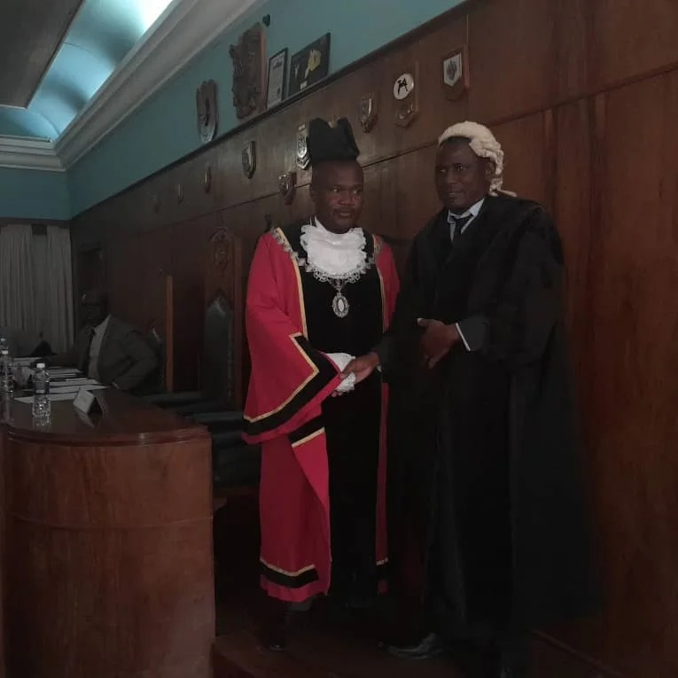 Councillor Martin Chivhoko of Ward 4, has been elected as the City of Gweru Mayor today. Congratulations your Worship.