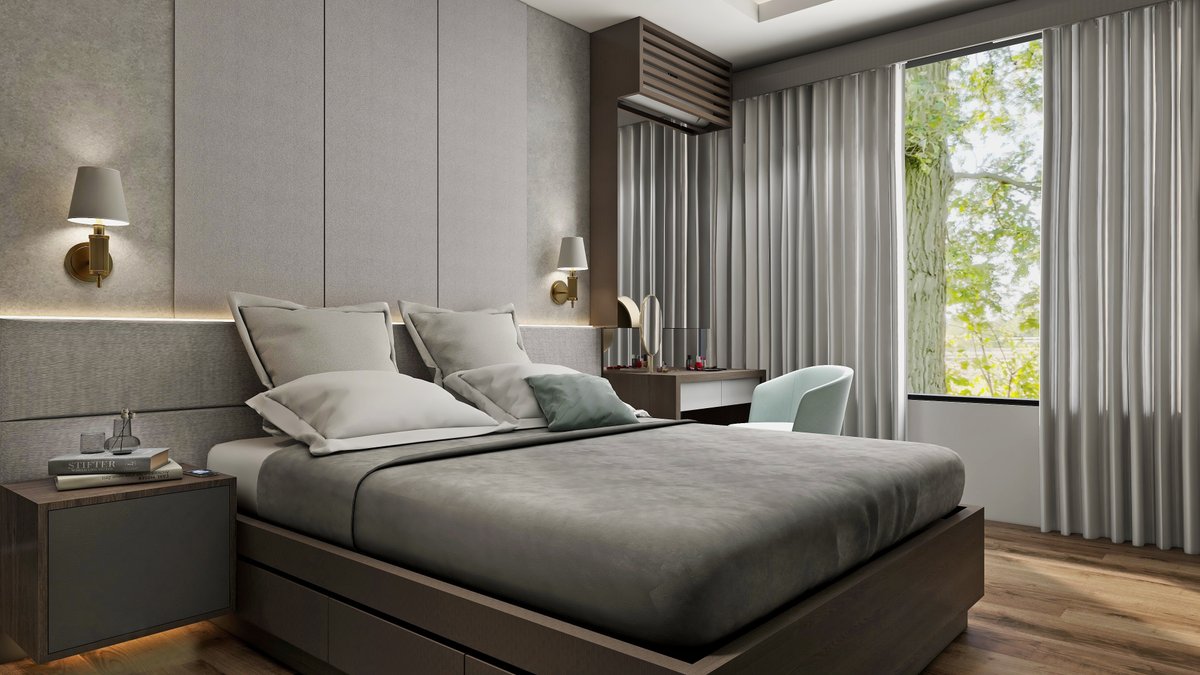 HomeLivingMagz's tweet photo. Pekerjaan render desain kamar tidur menggunakan Coohom. File dari klien dalam format sketchup. Kurang dari 5 menit kami sudah punya beberapa angle ilustrasi 3D. Klien puas dengan kualitas hasilnya dan waktu pengerjaan yang singkat. 

Kapan coba Coohom?

https://t.co/YyervzPSEE https://t.co/mE2KaNkZBD
