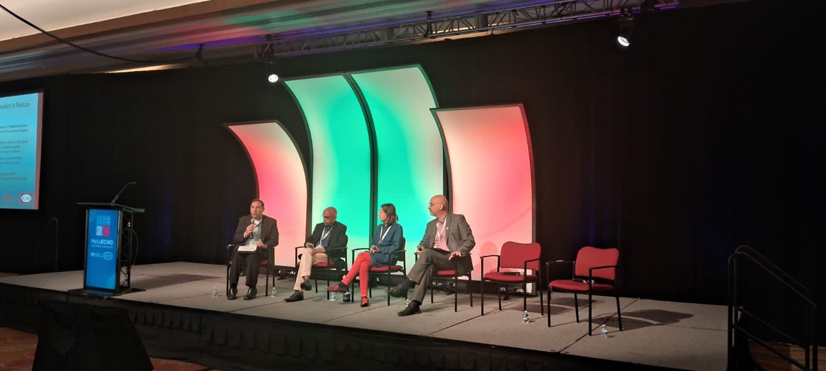 ECHOIndiaTrust's tweet photo. Day 3 of #MetaECHO2023 featured key discussions on HIV & palliative care.
The first panel discussed ECHO's collaboration with PEPFAR, training health providers in virtual ECHO communities across Africa, Latin America & Asia, focusing on HIV, TB care, lab systems, & case guidance https://t.co/3On5KLzkXL