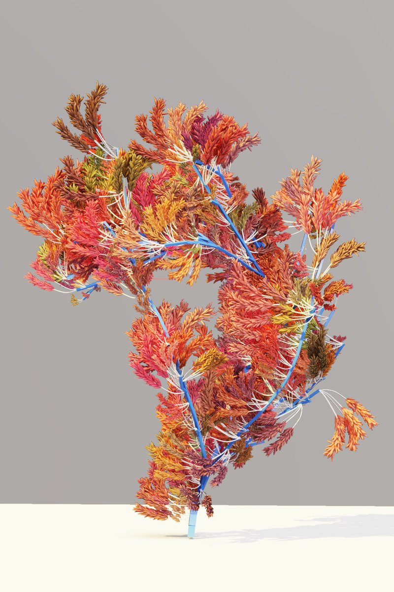 marcinignac's tweet image. Autumn is coming.
Firestorm of colors.

#procedural tree in #pex and @nodes_io.
