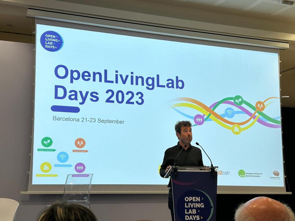 ENoLL (@openlivinglabs) on Twitter photo Day 2 at #OLLD23 kicked off with <a href="/mickdonaldson/">michael donaldson</a>'s inspiring welcome, highlighting the importance of our innovator community gathering in Barcelona. 🌆
The high-level session continued with a debate on "LLs in transition: exploring the role of LLs in the quadruple helix."🚀 Day 2 at #OLLD23 kicked off with <a href="/mickdonaldson/">michael donaldson</a>'s inspiring welcome, highlighting the importance of our innovator community gathering in Barcelona. 🌆
The high-level session continued with a debate on "LLs in transition: exploring the role of LLs in the quadruple helix."🚀