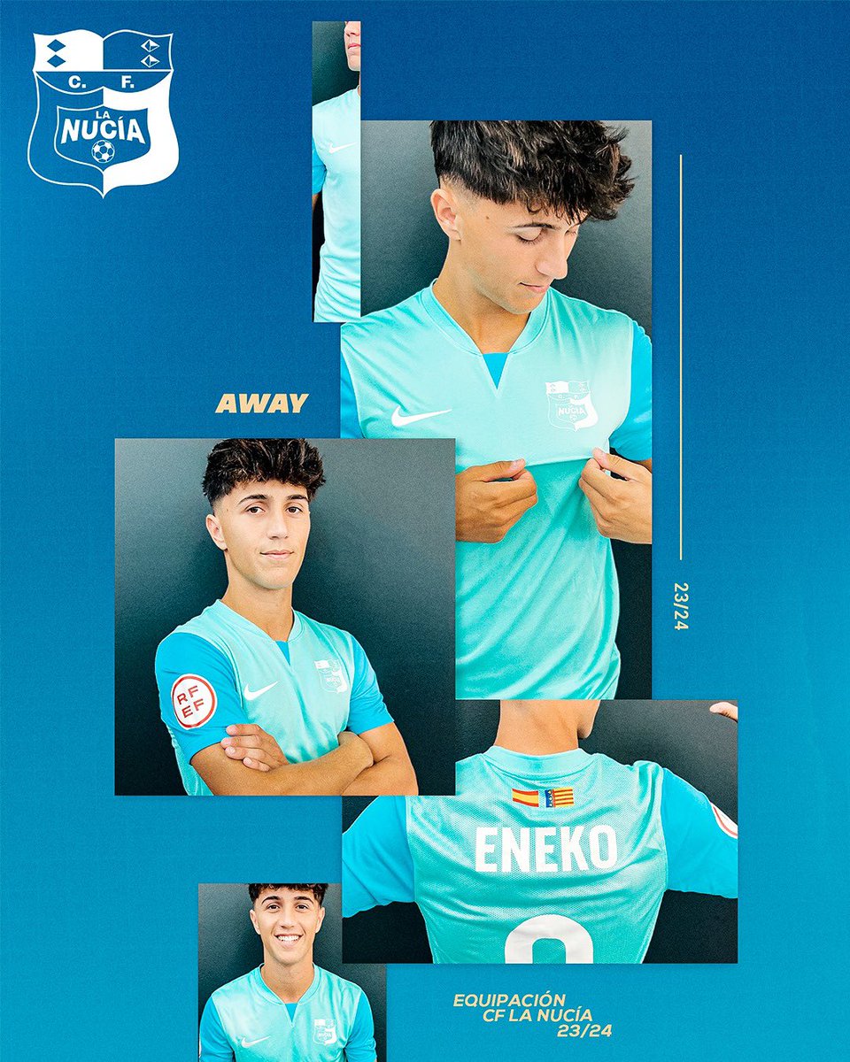 🔴🅒🅕🅛🅝🔴 

El domingo iremos de estreno. 🤵‍♂️

Segunda equipación 🔛

ʙᴏɴɪᴛᴀ ɴᴏ, ʟᴏ ꜱɪɢᴜɪᴇɴᴛᴇ… 🤩

#ADNucía 🧬