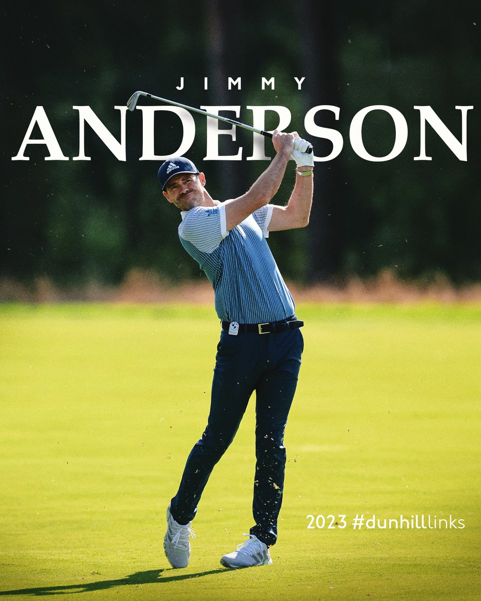 England’s most successful Test match fast bowler will be taking the new ball at St Andrews when he plays his first ever #dunhilllinks next month