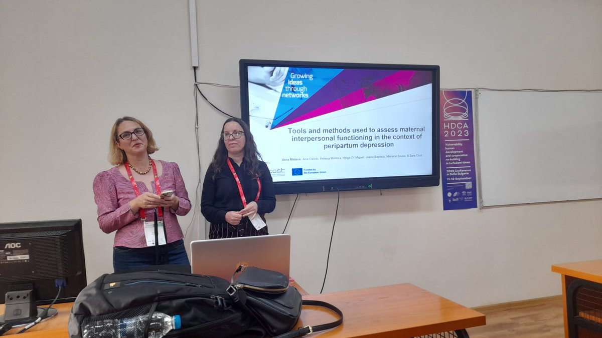 RiseupPPD's tweet image. Our morning Symposiums just started! S6 - A MULTIPROFESSIONAL PERSPECTIVE ON PERINATAL DEPRESSION.@ASkalkidou, Vera Mateus, Ana Conde, Ilaria Lega, @Colin_R_Martin!#COSTAction #peripartumdepression #riseupppd2023 #internationalconference