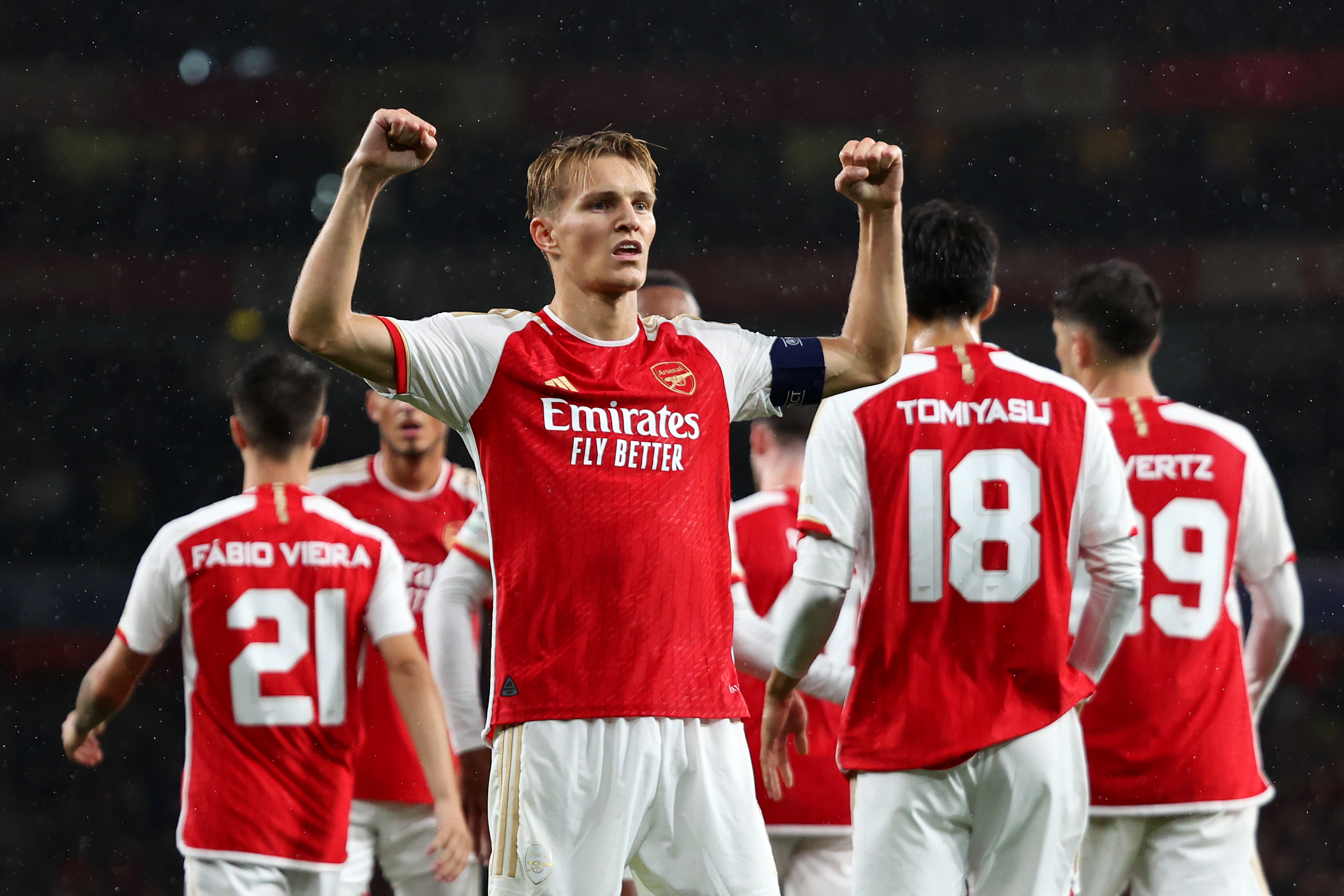 Top 10 highest-paid Arsenal players revealed as Martin Odegaard