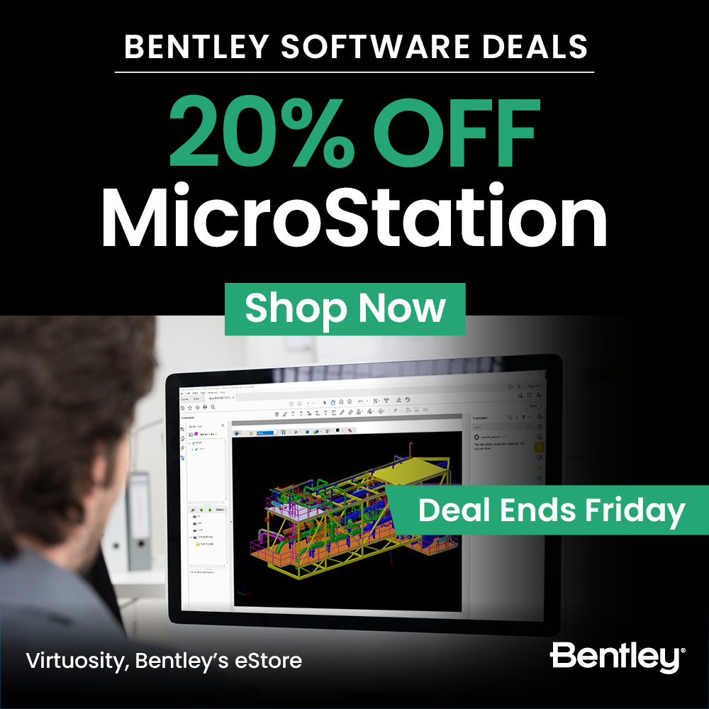 BentleyPolska's tweet image. ⚠️ Ostatnia szansa! 20% zniżki na oprogramowanie Bentley z kodem „THANKS23”. Oferta kończy się dzisiaj ➡️ virtuosity.bentley.com/shop/ #oferta #MicroStation #OpenRail #OpenRoads #SYNCHRO