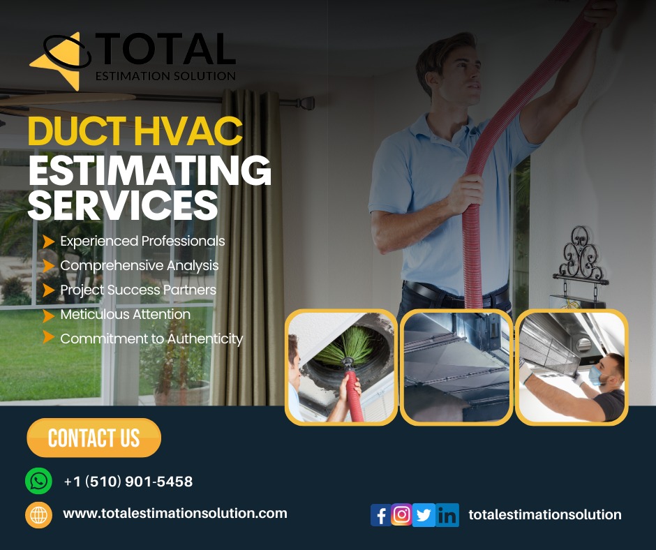 totalestimation's tweet photo. Ductwork HVAC Estimating Services

Why Choose Total Estimation Solution for Your Ductwork HVAC Projects?

✅ Experienced Professionals
✅ Comprehensive Analysis
✅ Project Success Partners
✅ Meticulous Attention
✅ Commitment to Authenticity

Contact us:
📞 +1 (510) 901-5458 https://t.co/MdIuekszfl