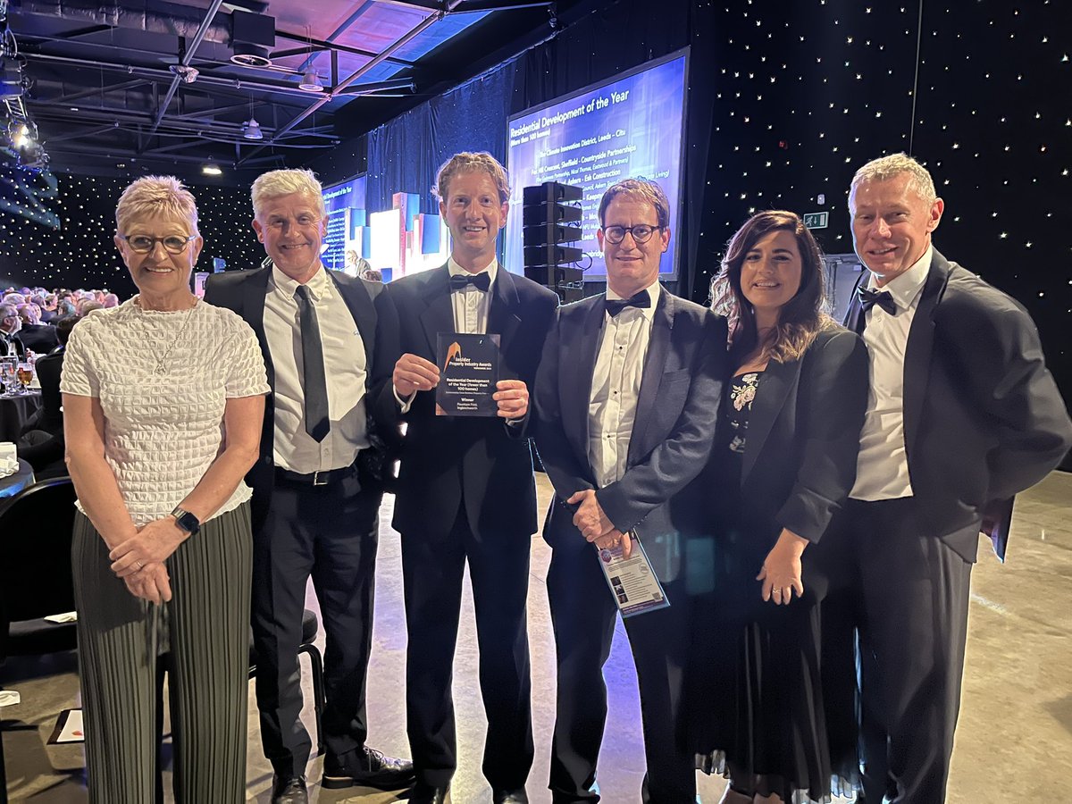 rc1972's tweet photo. Really pleased that we had a win at the Insider Property Awards in Leeds last night. Great news &amp; a great team effort! @conroybrook @benbailey_homes https://t.co/kLAPAVsOkG