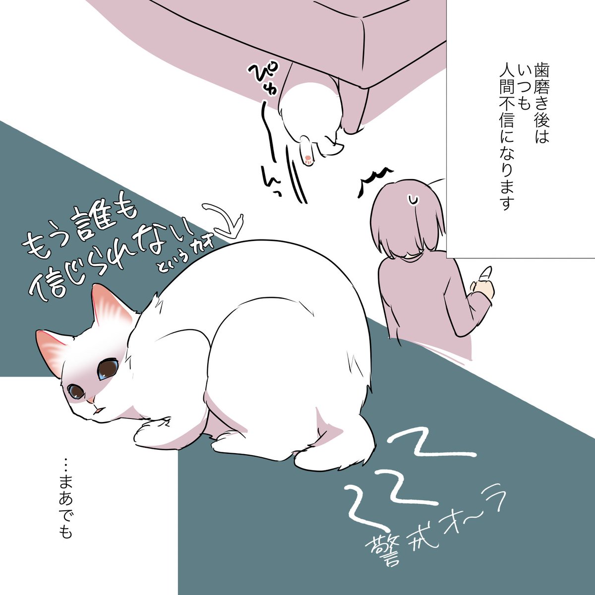 猫の歯磨き事情についての話(2/2) 