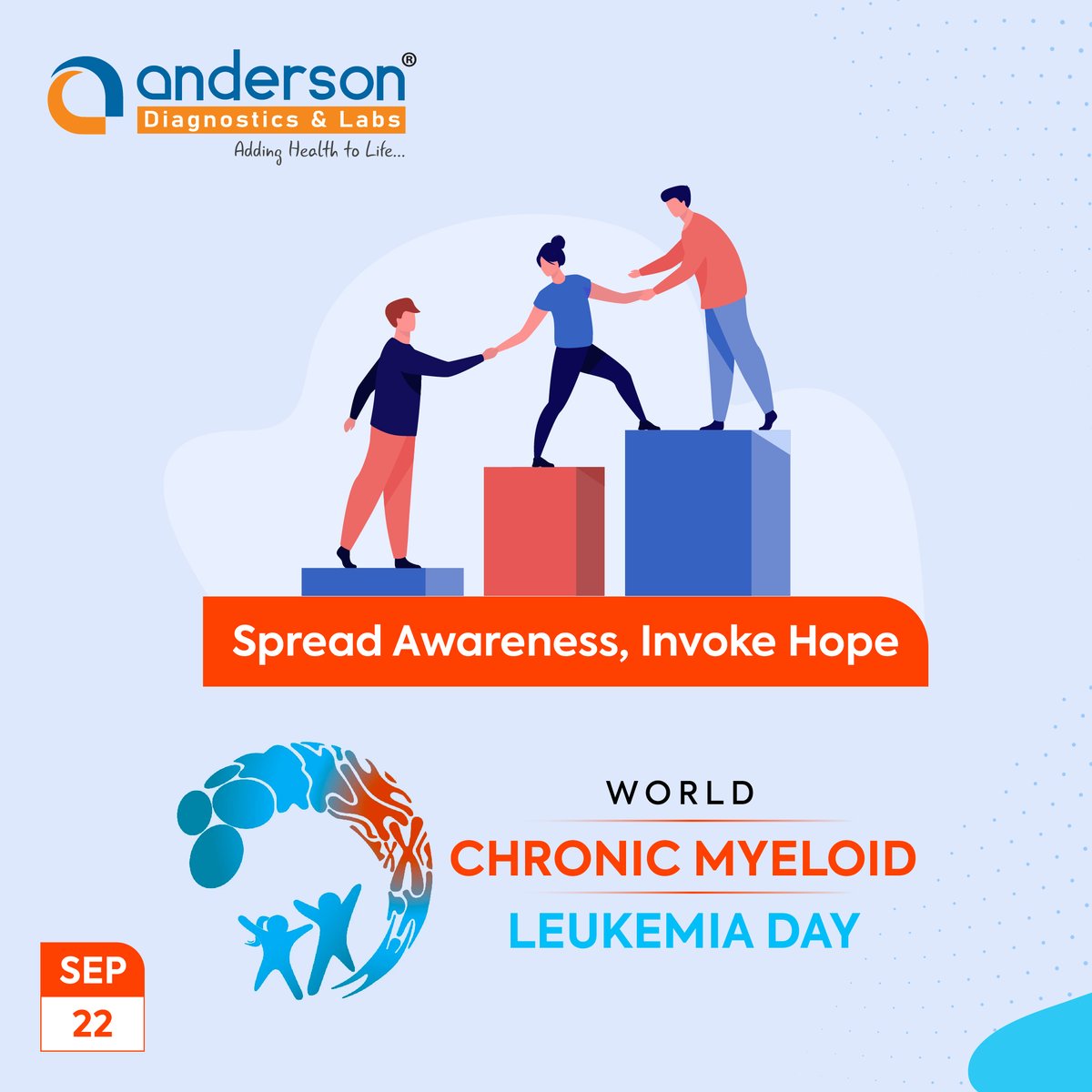 Living with CML takes much courage and resilience. On #WorldChronicMyeloidLeukemiaDay, #AndersonDiagnostics & Labs support those facing this journey. Let's be a source of hope and encouragement for those affected by CML. 💯

#CMLday #ChronicMyeloidLuekemia #CMLawareness