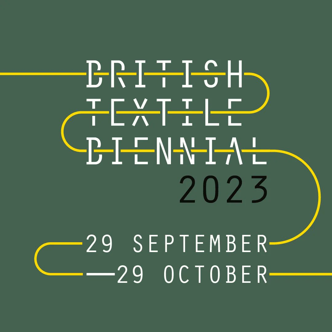 CreativeLancs's tweet photo. COMING SOON: British Textile Biennial
@TextileBiennial returns to Pennine Lancashire with a visual feast of exhibitions, talks, workshops and fun activities.
Runs from 29th September to 29th October 2023.
Full programme here: https://t.co/oyJPhNVXIh
#BTB2023 #textilebiennial https://t.co/7CQ7PeOjpE
