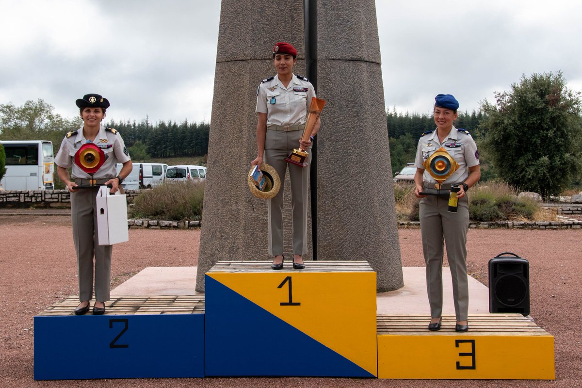 1RCA_canjuers's tweet image. 🏆Championnat national militaire de trail 2023 organisé par le #1erRCA et @DRHATofficiel, 177 coureurs de 51 unités de l'@armeedeterre ont parcouru 43 km sur 1400 m de dénivelé.🏃‍♂️ Bravo à tous les participants ! 💪