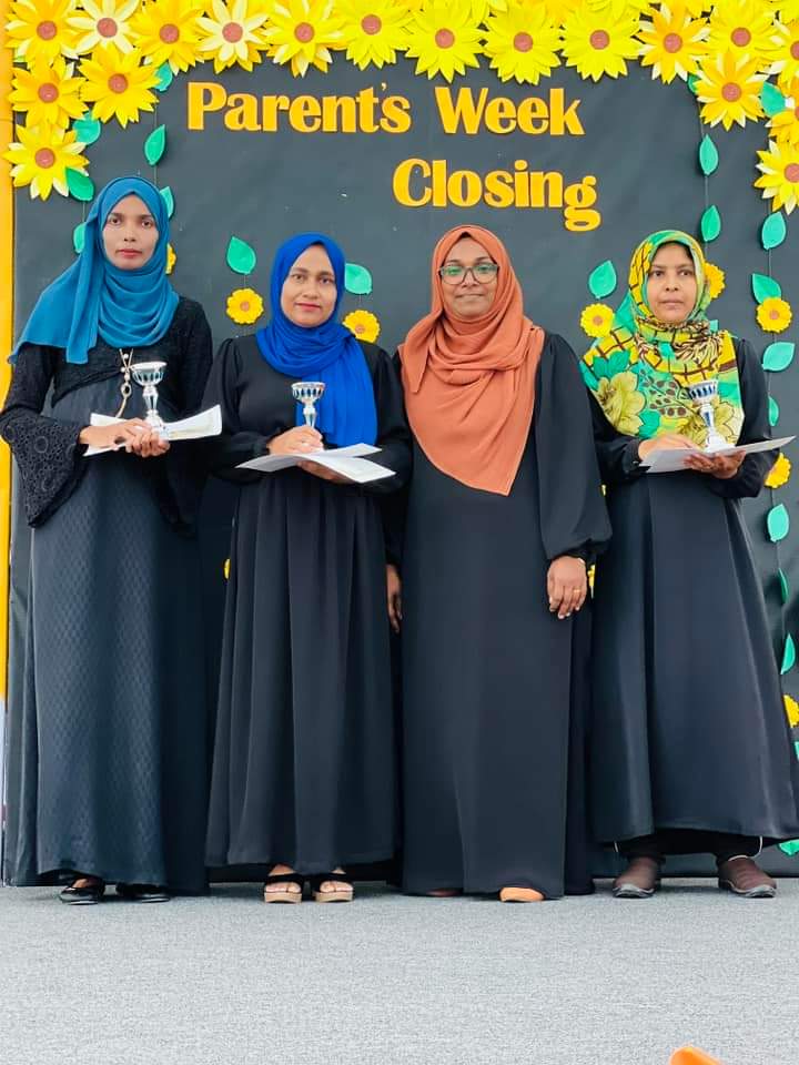 FSFuvahmulah's tweet photo. ~Parents Week Closing 2023~
Dear parents, Your unwavering support and dedication have been the cornerstones of our success. We're deeply grateful to our parents for their love, trust, and active participation.
@MoEdumv 
https://t.co/s0Hxz5q5UG https://t.co/Vk3X5R13HM