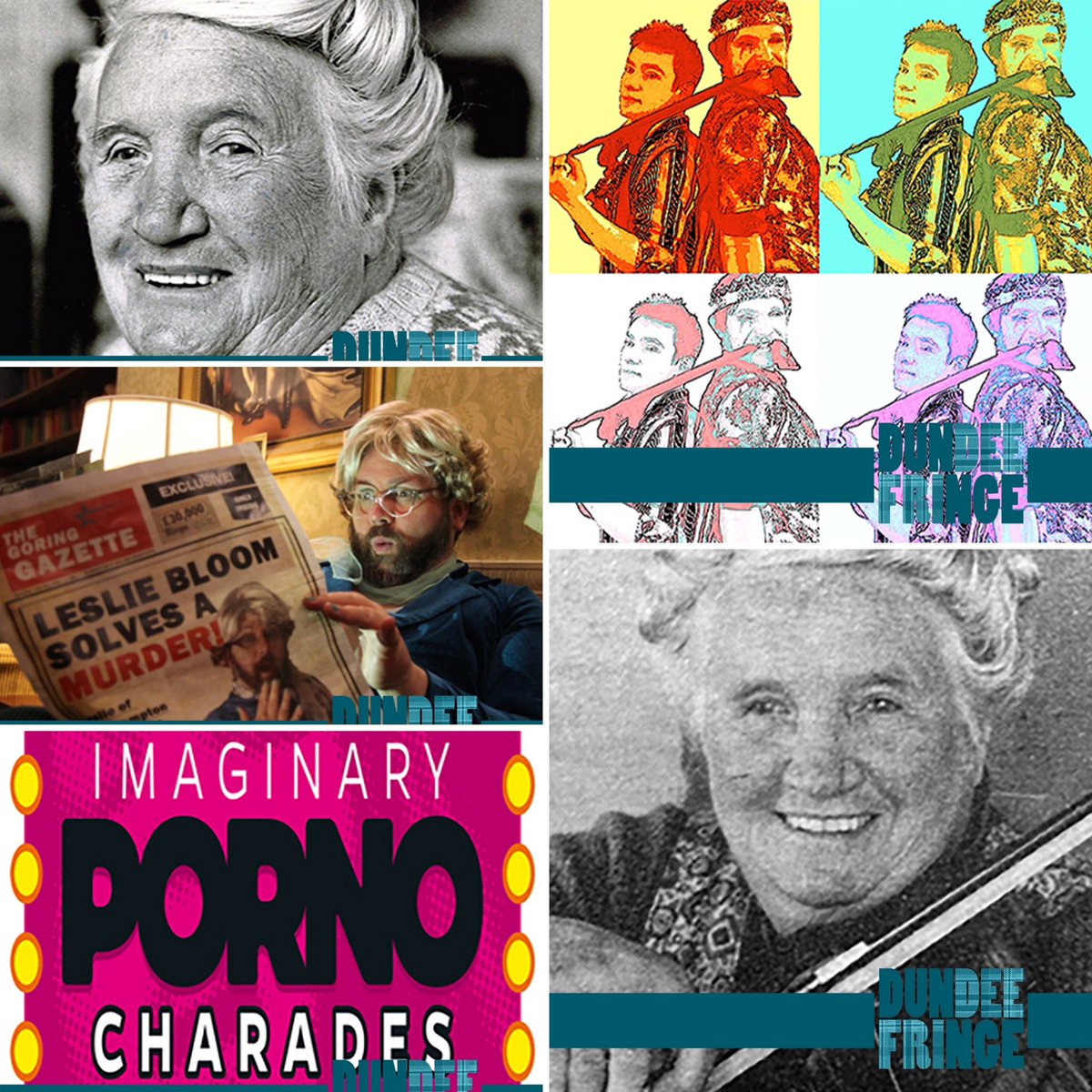 It’s Friday! Check out today’s beaut line up at Dundee Fringe! 💕 

5:40pm: White Hair, Young Hert
Spoken Word 

7:10pm Oh Dear Me: The Inspirational Mary Brooksbank! 

8:30pm: Leslie Bloom Solves A Murder

8:40pm: Fever Peach: Candy Warhol

10:10pm: Imaginary Porno Charades