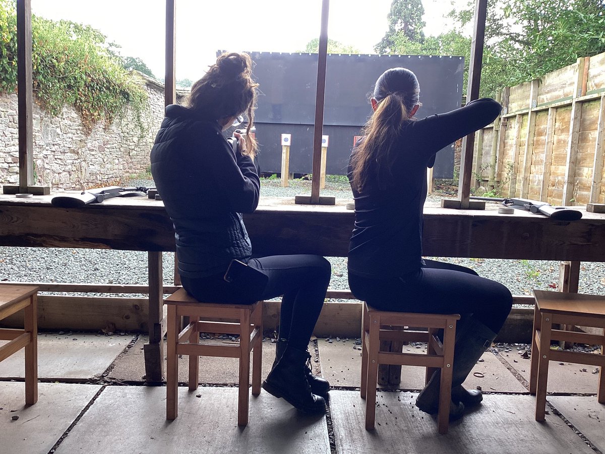 Rifle shooting!