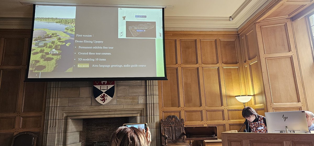 FaimpAvicom's tweet photo. Exploring the advantadges &amp; challenges of #VirtualMuseums with Gaoli Liu in @ainu_museum. #VirtualExhibitions #3D models are useful for exhibition research &amp; education.
A proyect awarded by @FaimpAvicom &amp; presented in @BestInHeritage. #AVICOMGC22 https://t.co/7HqH9veXAy
