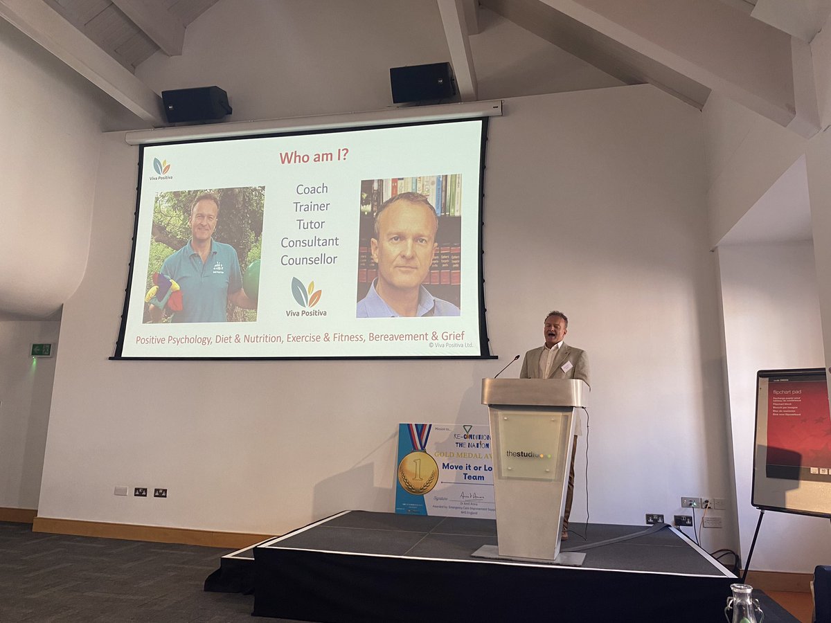 Fantastic to have Matt Freeman at the @moveitorloseit1 #healthyageing conference 

#reconditionthenation #moveitorloseit #activeageing