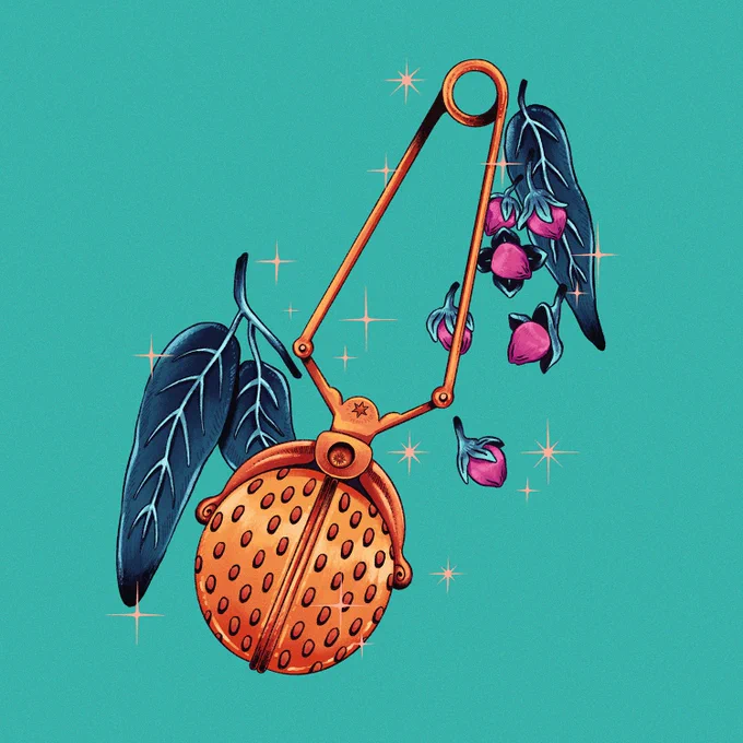 little buds and an infuser ✶ 6/12 of a special set  