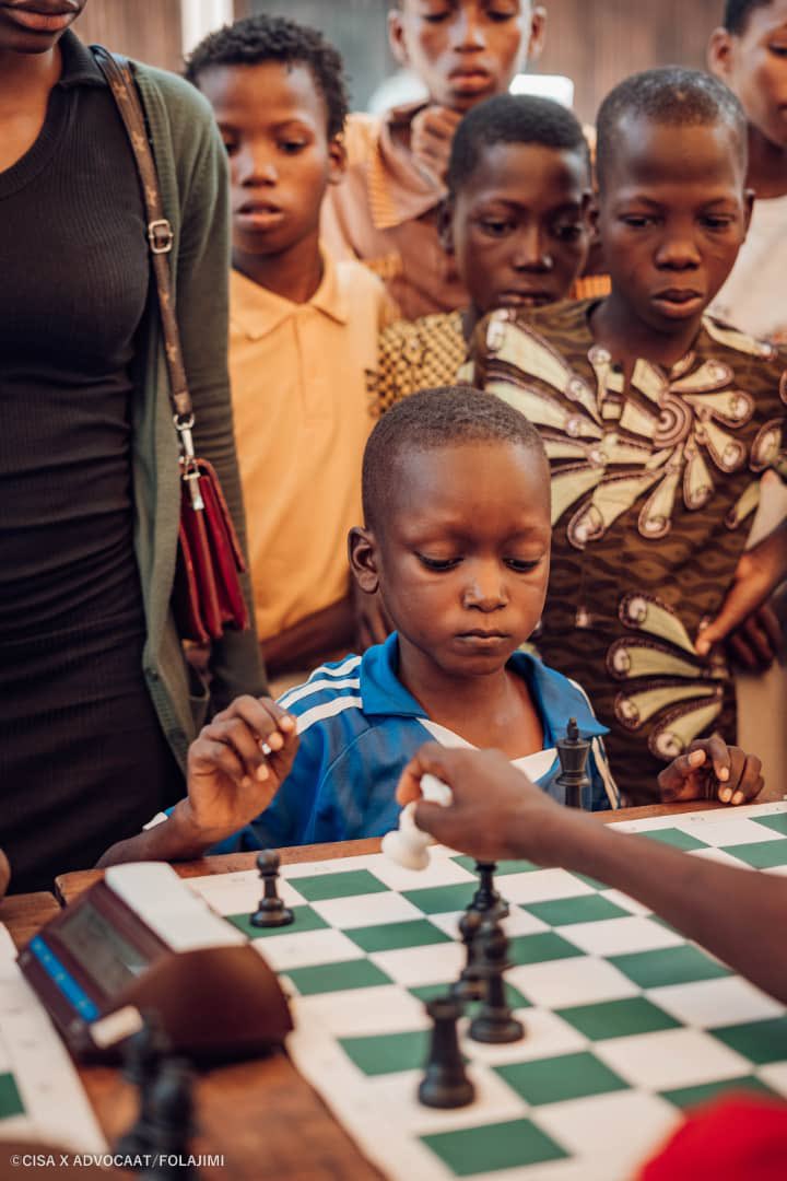 Tunde Onakoya on X: One of the kids in our Chess academy back in