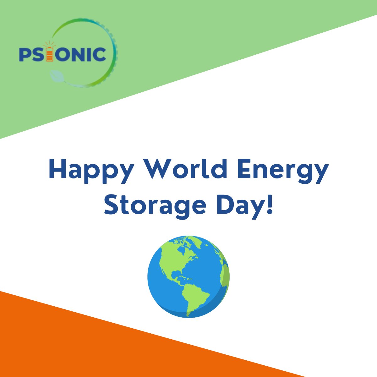 🌍Happy #WorldEnergyStorageDay!🌱 ⚡#PSIONIC project is proud to participate in the energy transition, as energy storage is an essential part of Europe's #sustainable future. 👓Read about how we are contributing to creating a greener Europe➡️ psionic.eu