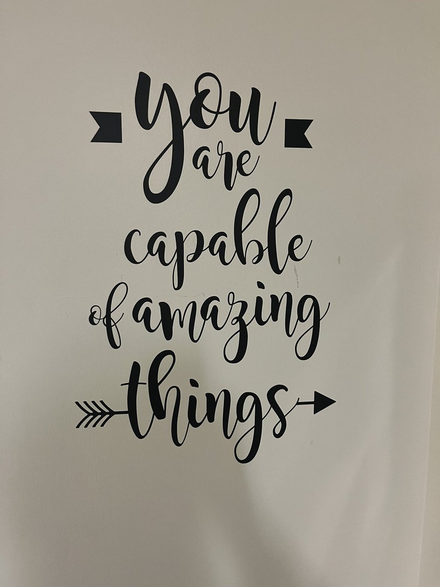 A little sign on the wall as you leave Ward 203 for all staff, patients and relatives to remind us all what we are capable of 💙 #teamwork #rehabilitation #spinal #trauma #involvement #holisticcare @UHDBTrust @LynseyHeald @UHDB_PatientExp