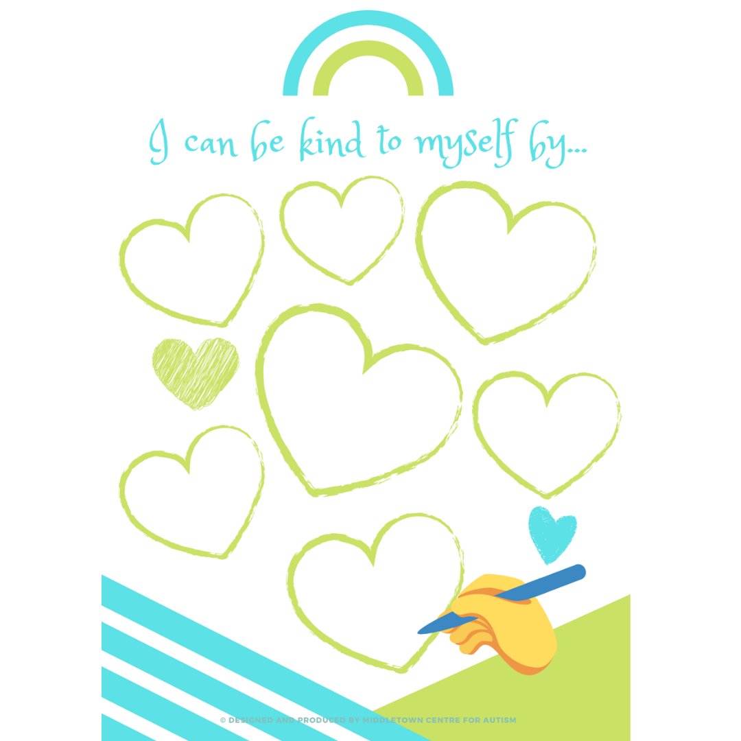 This resource will encourage children and young people to think about how they can look after their bodies and minds. 

Maybe some parents and school staff will find this resource useful for their own self-care too!

Resource:
middletownautism.com/files/shares/R…

#kindness