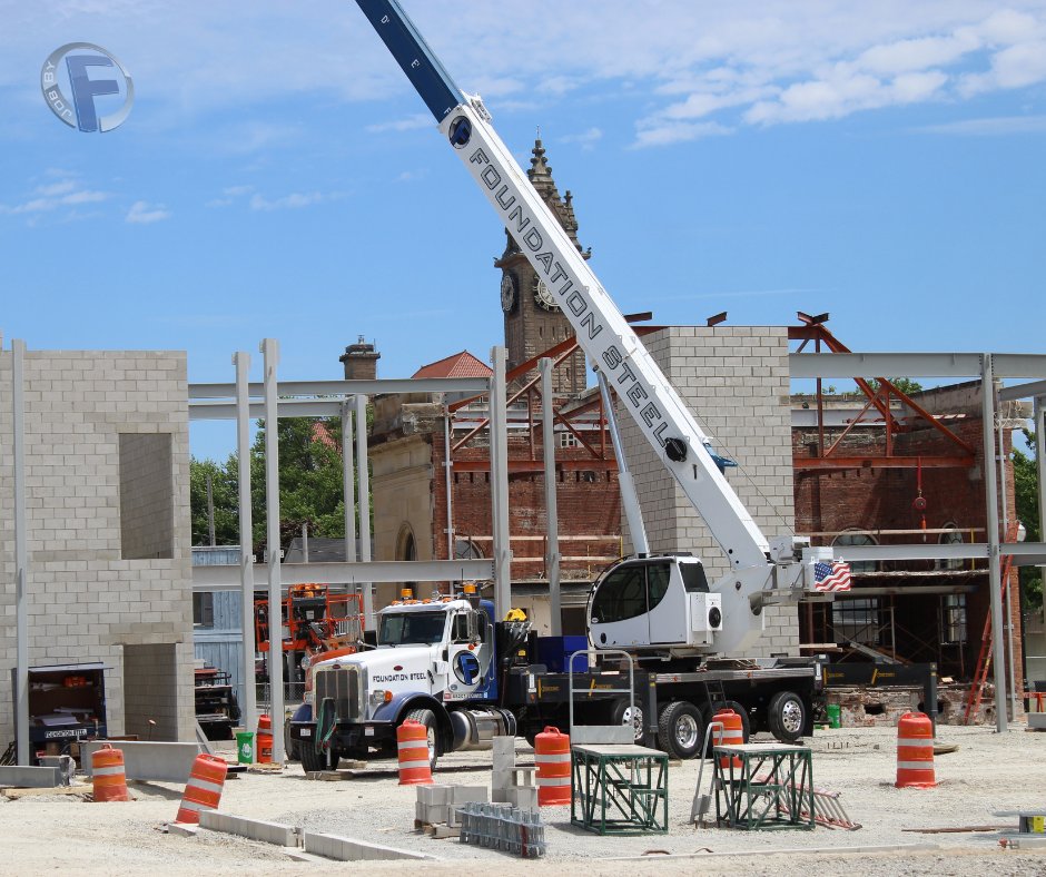 FoundationSteel's tweet image. 🏗️ Just another day at the office! 🏗️
Closing out #NationalConstructionAppreciation with our #UnionOperator from IUOE Local18. 🫶
It takes precision, focus, & nerves of steel (pun intended 😄) to make sure everything lines up perfectly. 💪
#CraneOperatorLife #ThanksForBuilding