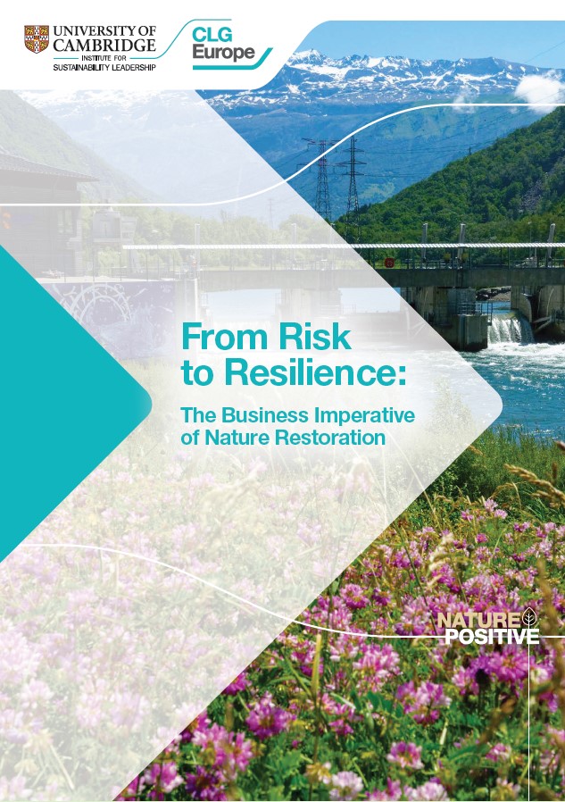 Nature restoration as a tool to move from business risks to business resilience.

Check new report of <a href="/ClimateCLG/">Corporate Leaders Groups</a> for business calls and case studies on why we need strong EU #RestoreNature Law.

<a href="/EU_Commission/">European Commission</a> @eu2023es <a href="/Europarl_EN/">European Parliament</a>

corporateleadersgroup.com/reports-eviden…