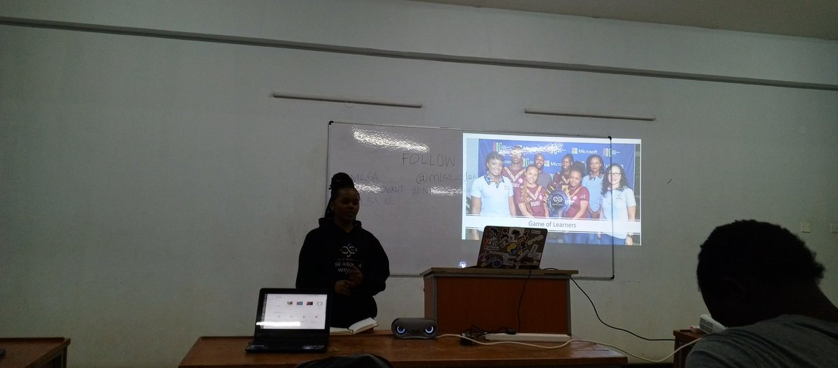 marymbaire8's tweet photo. Listening to @LucyMutunga_ , the captain of #MicrosoftGameofLearners Season 4 winning team๐.
#MLSA
#MLSADeKUT
#MLSAKE
#MLSAinfosession
@mlsa_dekut https://t.co/WtdFTjZgsR
