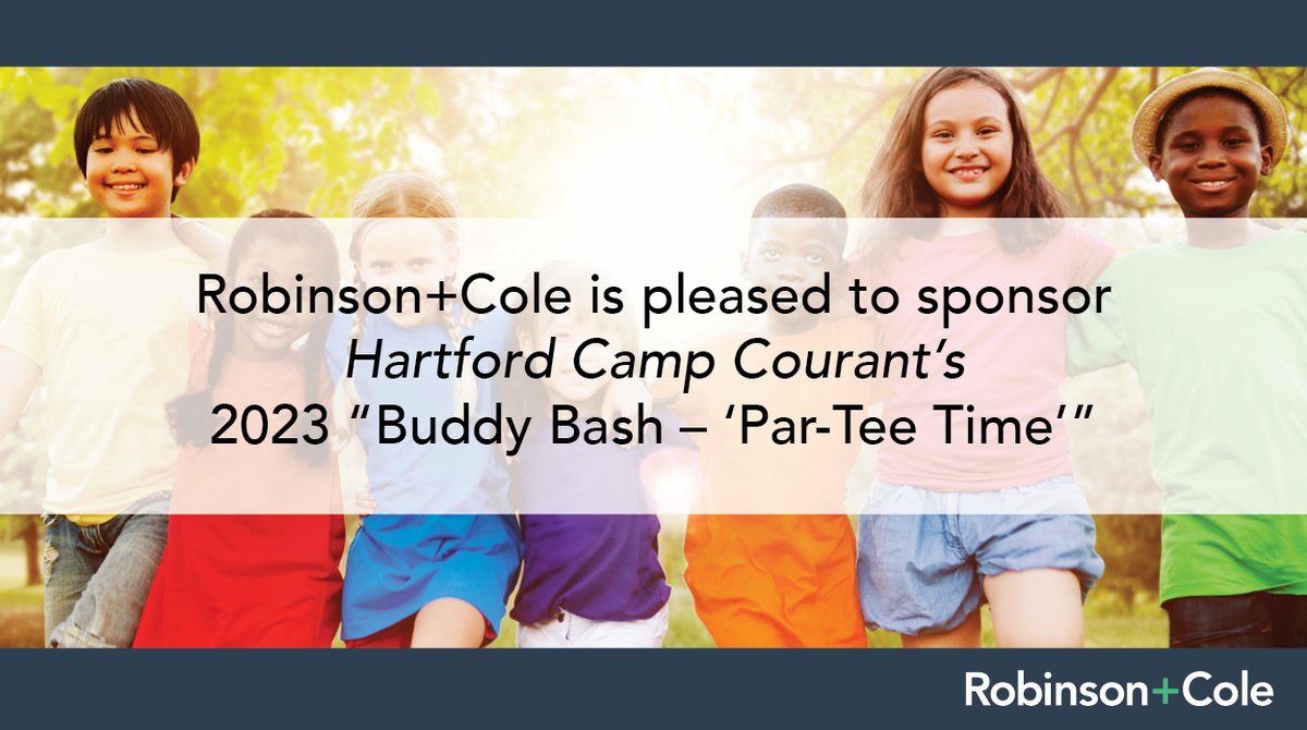 R+C is pleased to be a sponsor of <a href="/CampCourant/">Hartford’s Camp Courant</a>'s 2023 "Buddy Bash – ‘Par-Tee Time’" on 9/29- bringing together community partners, donors, staff, &amp; friends to celebrate the Camp's 129th season. R+C’s Evan Seeman serves on Camp Courant's Board of Directors. rc.com/events/camp-co…