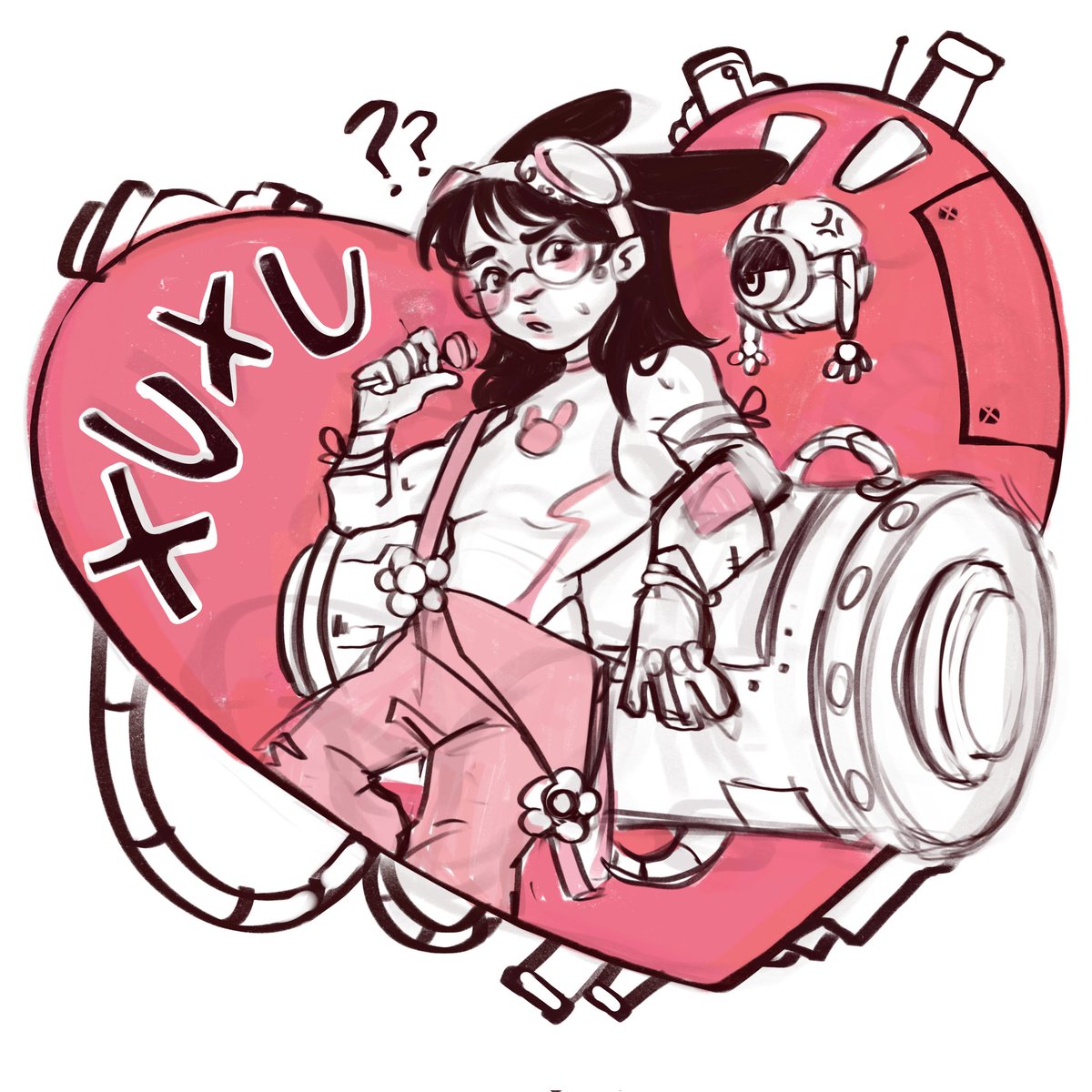 bnnyk00's tweet photo. OK SO!! ATTENTION!!! EVERYONE!!! 🫡🫡🫡🫡
I made an account for my non BTS art!! @xuxudraws !! 🩷🩷

 What you can expect there:

-MY OCS AND UNI PROJECTS!!! (Heavy on this one!!)
-Wips and unfinished stuff !!
-BG3, league of legends, Genshin, Loona etc etc fanart! https://t.co/NQKXAmrKca