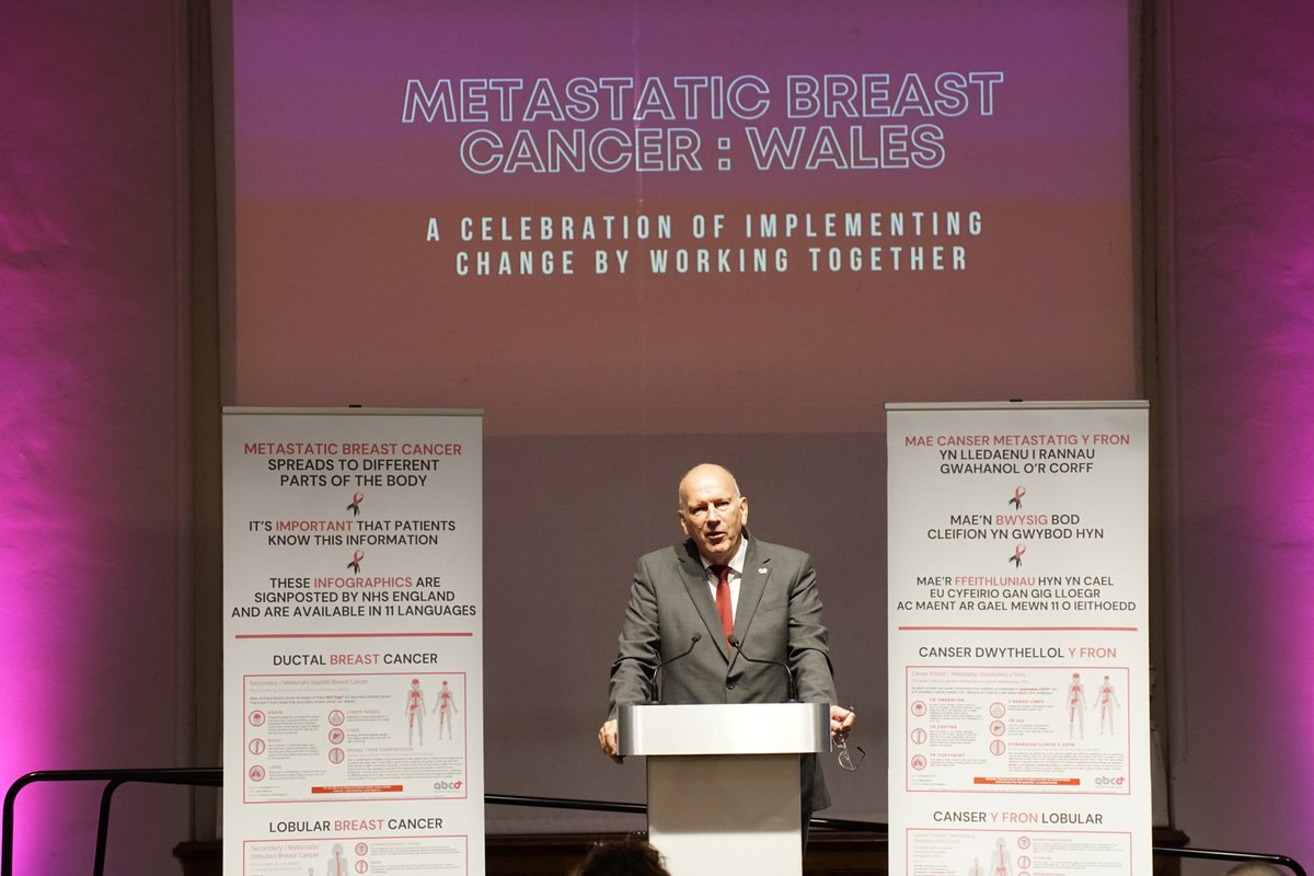 🧵(1/2) This week was the ‘Metastatic Breast Cancer: Wales’ event, organised by <a href="/TassiaHaines/">Tassia Haines</a>. 
Whilst the event was a celebration of the real and collaborative progress made so far for MBC treatment and support in Wales, in my view, it was also a celebration of Tassia! 🎉