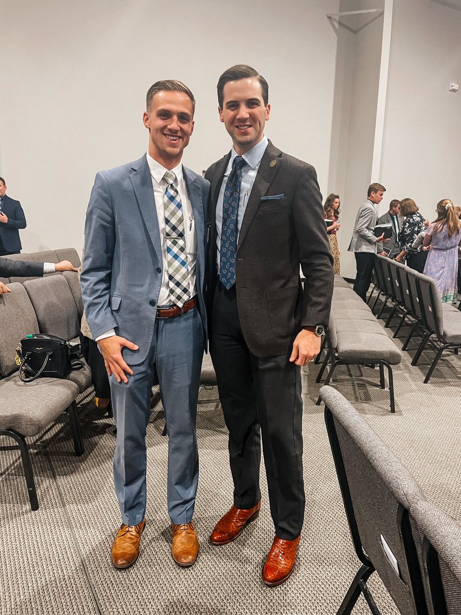 Tremendous week at <a href="/TheNCGC/">NCGC</a> of preaching, singing, &amp; fellowship! Always a blessing to reunite w/ friends from afar like my dear brother <a href="/JohnMarkSeay/">John Mark Seay</a> &amp; share the joys of old-time religion. Can’t wait to see how God blesses our churches &amp; our people across the US in days to come.
