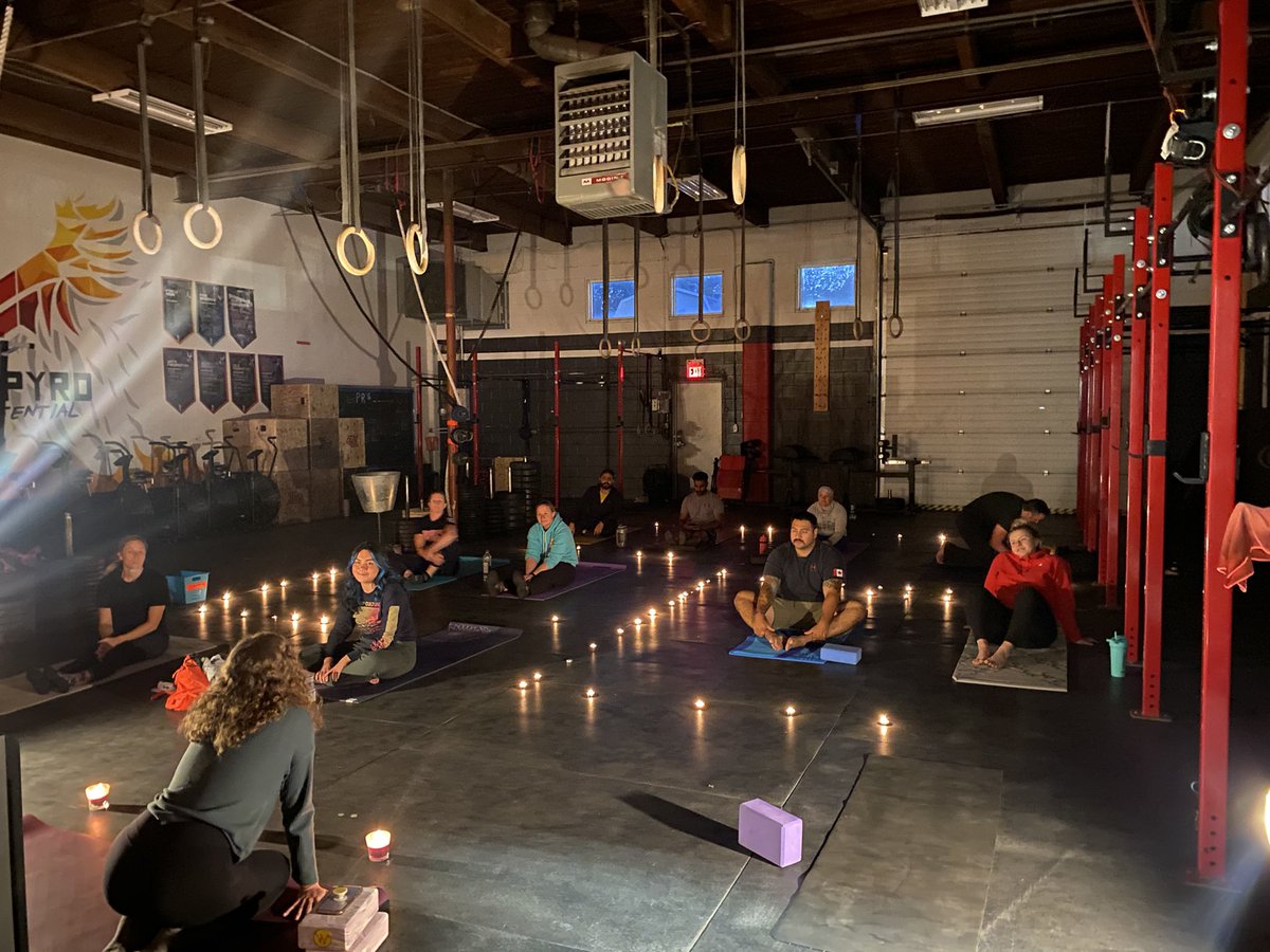 crossfitpyro's tweet photo. Yoga last night was awesome!! Much needed mind and body recovery.

#yoga #crossfit https://t.co/6XTAXePcfX