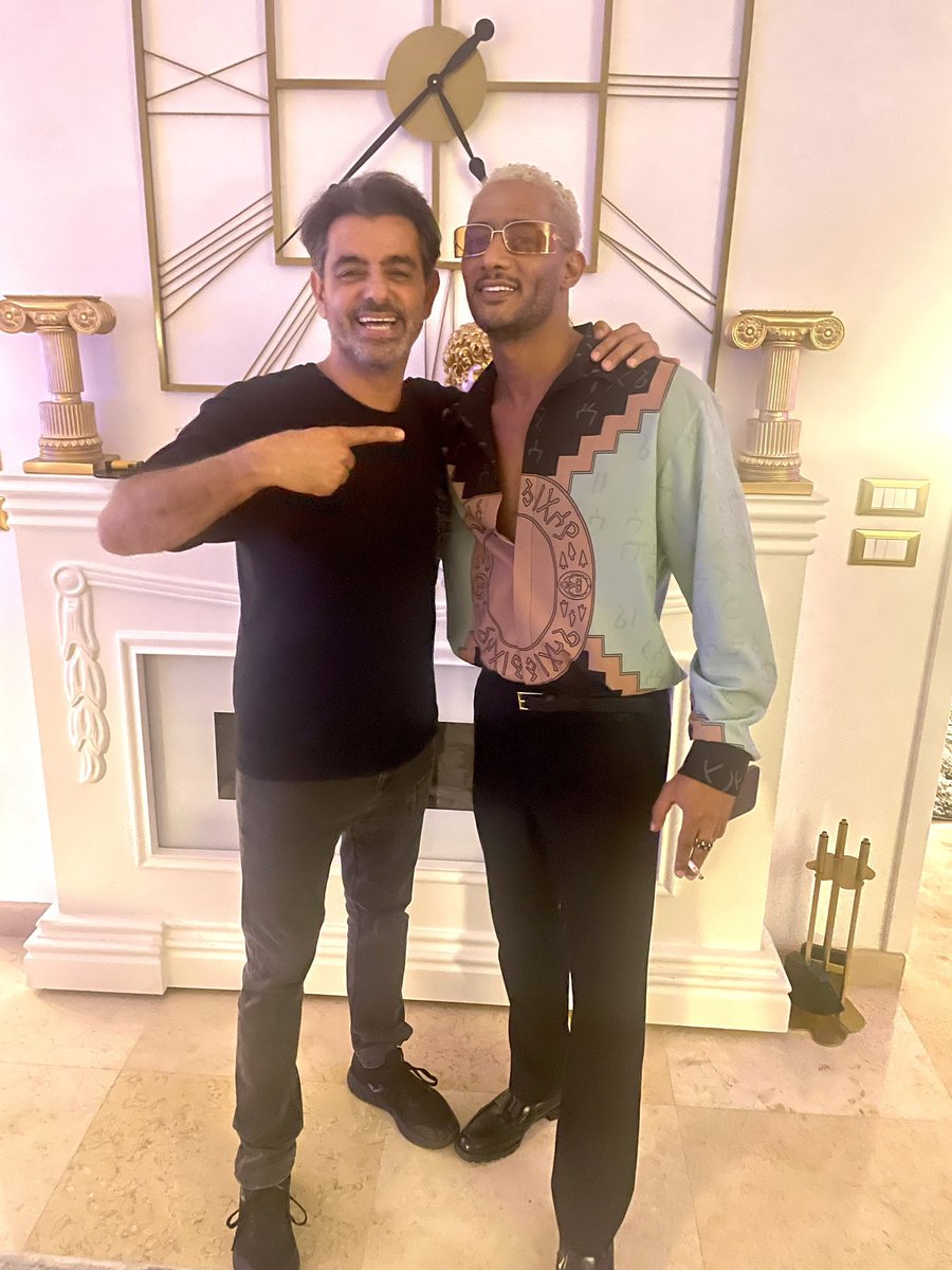 RonyBarrak's tweet photo. It was a big pleasure meeting &amp; gathering with the #🥇⭐️ محمد رمضان @Mohamed_Ramadan such a beautiful soul 🤍 🇪🇬
Beirut 🇱🇧 19.9.23 https://t.co/ofgsGtCw3S