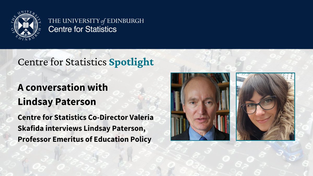 Centre for Statistics, University of Edinburgh tweet media