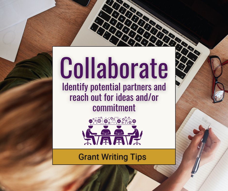 nccPAHealthFdn's tweet image. Collaboration in planning a #CommunityOutreach project can be beneficial as it promotes innovative ideas, diverse perspectives, and increases learning potential. To learn more about #GrantWritingTips: bit.ly/3PDnhbC
#CertifiedPA #PAstudent #Grants #Tips #Collaboration