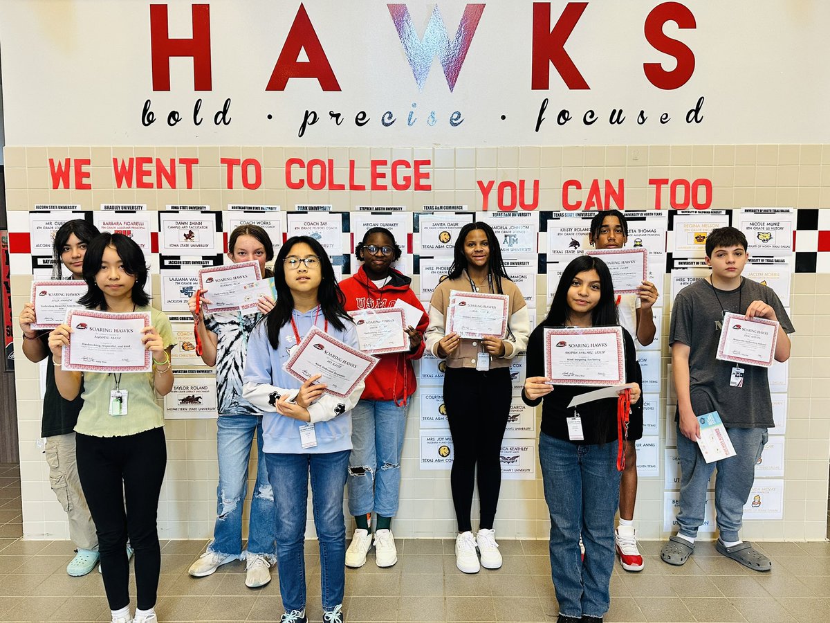 Hudson_Hawks's tweet photo. Congratulations to this week’s Soaring Hawk Scholars 🎉❤️🎓 Keep on soaring! #soarhawkssoar https://t.co/N49WcUcMMp