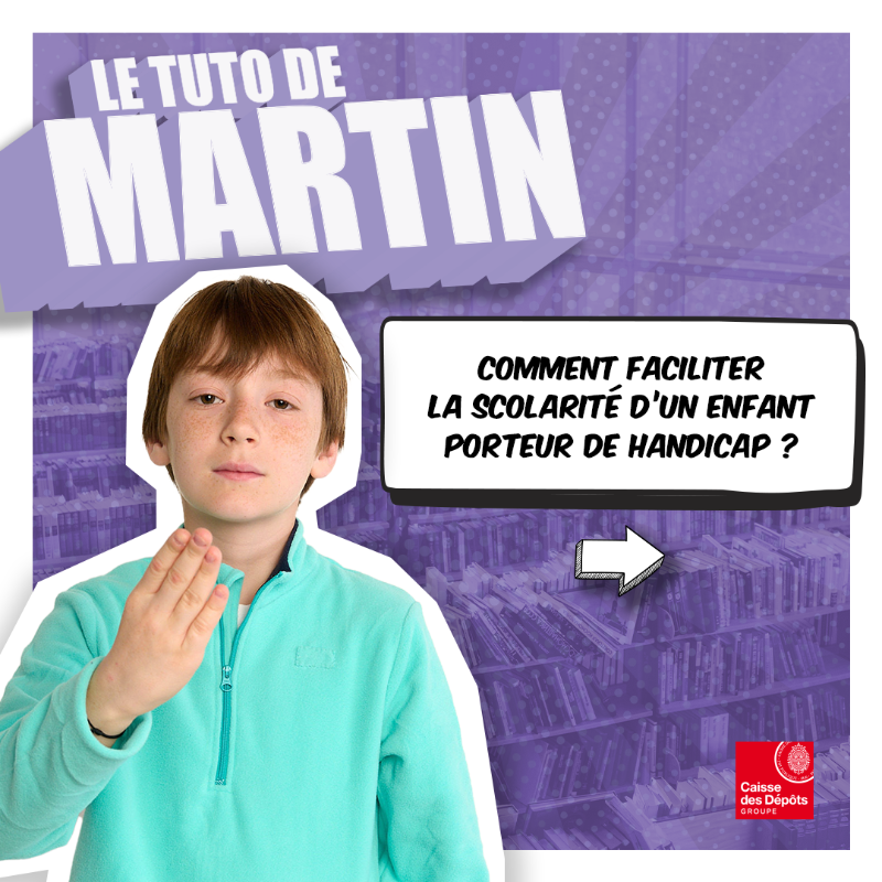 caissedesdepots's tweet photo. Scolarité ou études supérieures, nous accompagnons les jeunes en situation de handicap 👨‍🎓 

Avec #MonParcoursHandicap, nous apportons des réponses pour faciliter le quotidien des personnes en situation de #handicap et leur famille dans de nombreux domaines 👇