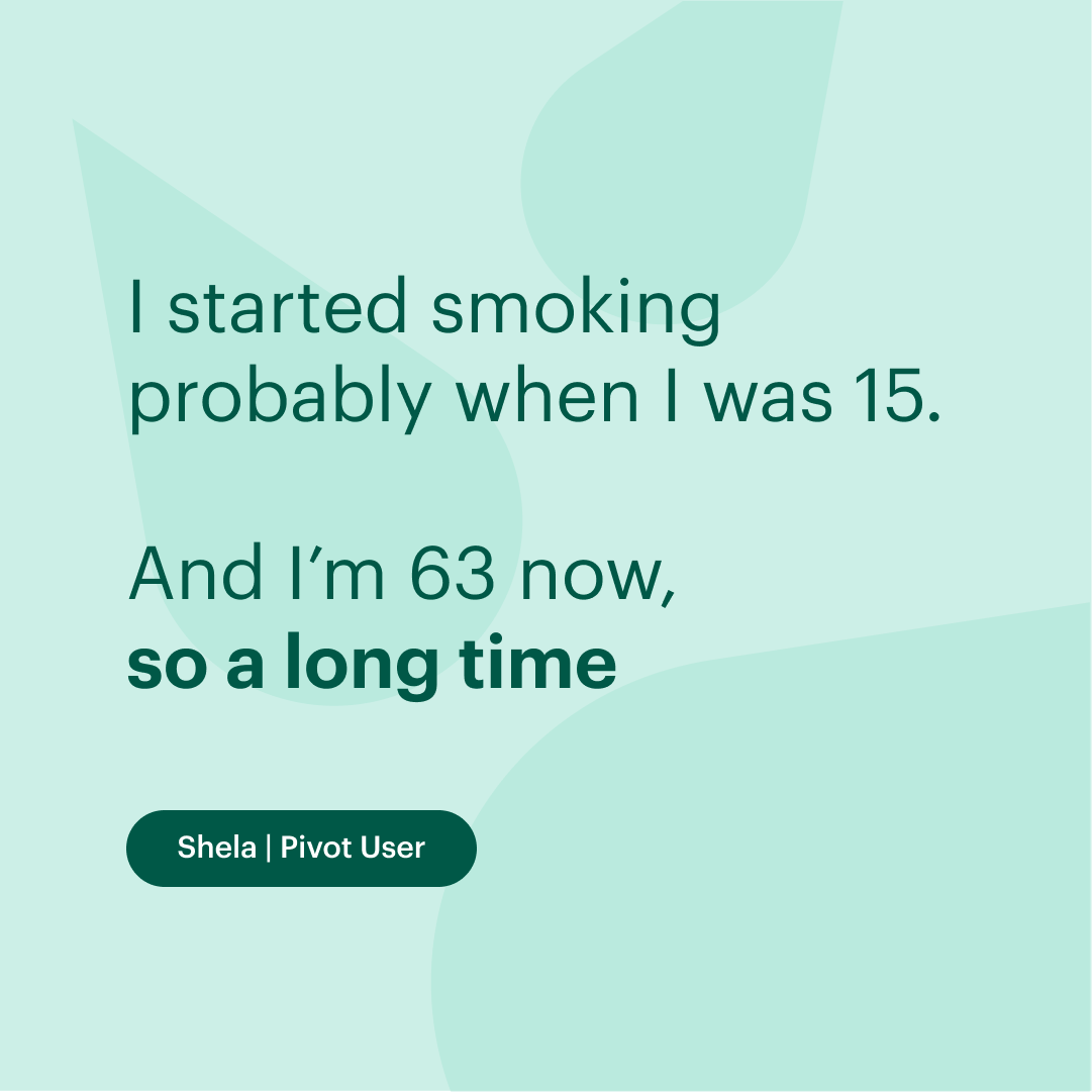 Shela broke a 48 year habit with the help of Pivot Breathe - and we're so proud of her! Hear her whole, inspiring story in this video:
hubs.ly/Q022J7dx0
