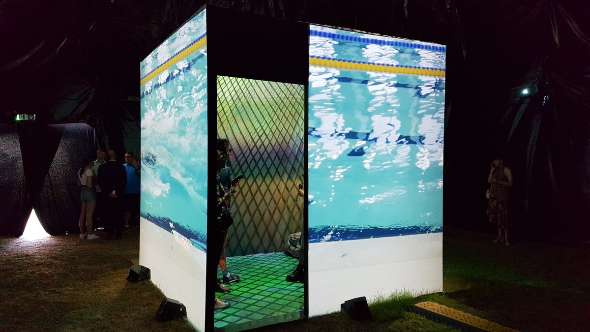 Photo from the Field: Our immersive #visualization team provided visual #DesignServices to help bring to life Georgia Tucker’s interactive public art installation highlighting water inequality for the #CommonwealthGames in Birmingham, England.