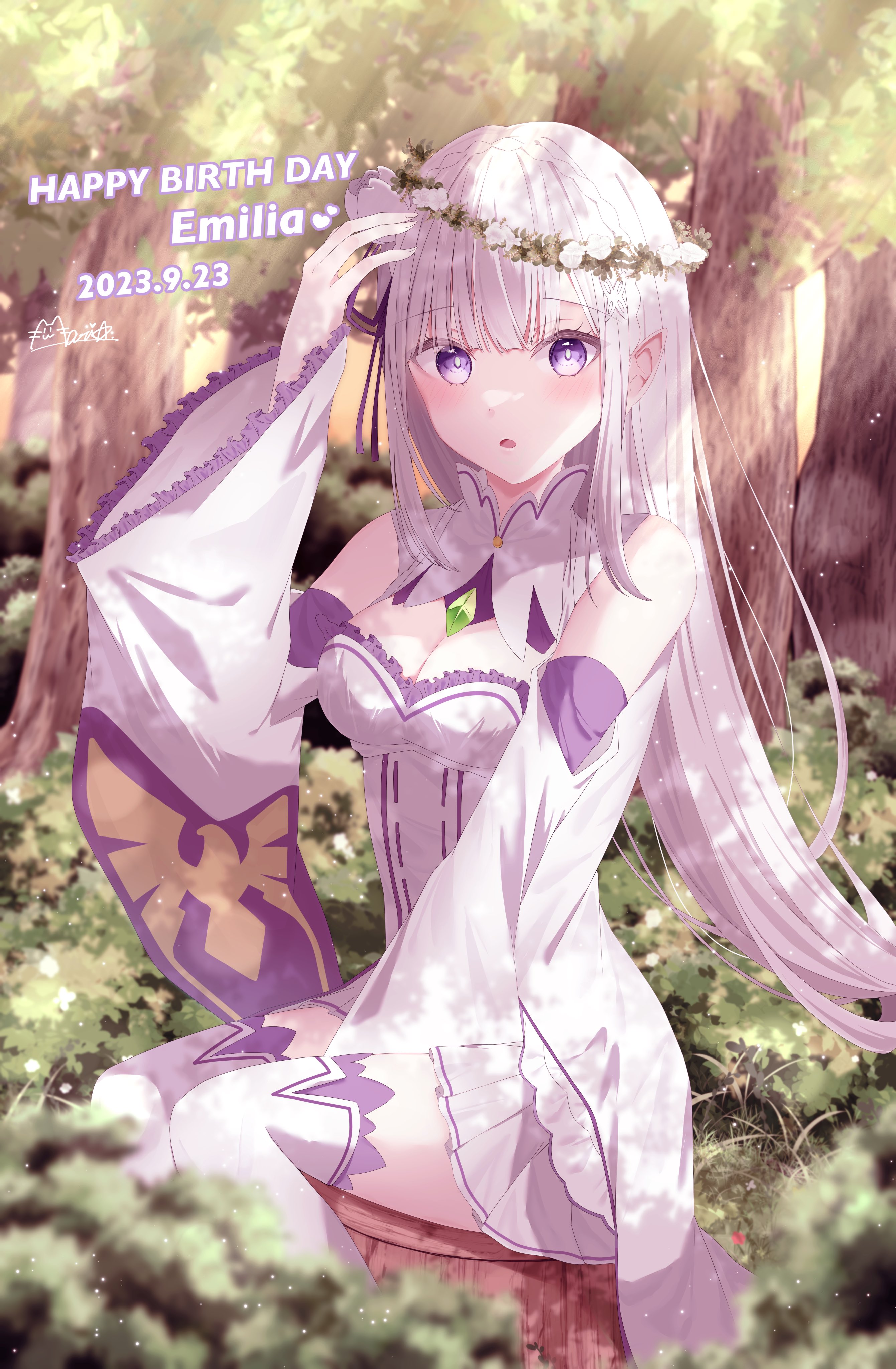 Crunchyroll - Happy birthday, Emilia 🎉💜