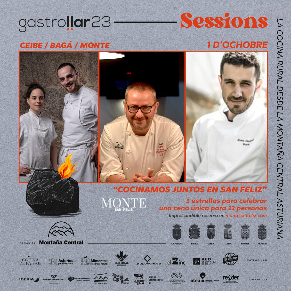Empezamos con las Gastrol.lar Sessions   El domingo 1 de octubre podréis disfrutar de la actividad “Cocinamos juntos en San Feliz” en el restaurante Monte San Feliz de nuestro cocinero local Xune Andrade. 
gastrollar.com/2023/09/22/gas…

<a href="/MonteSanfeliz/">Monte Restaurante</a> <a href="/Baga_Jaen/">Bagá.</a> <a href="/Ceiberestaurant/">Ceibe_restaurante</a>