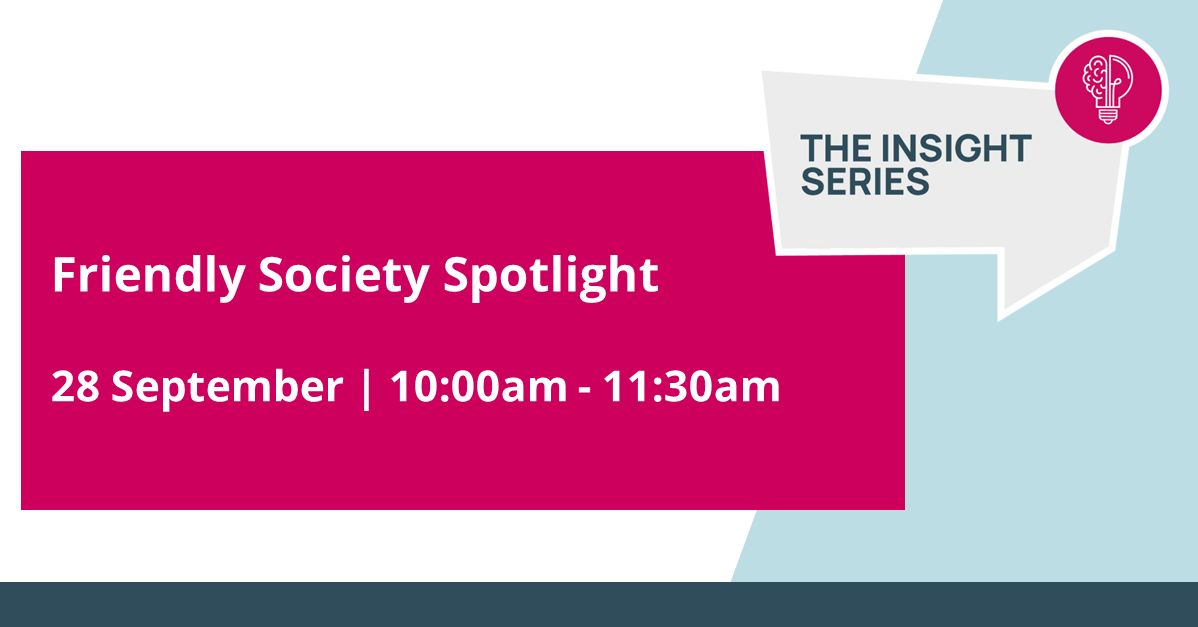 On 28 September, find out why you should be recommending Friendly Societies to your customers, and what makes them different.

Secure your FREE place now - bit.ly/3ZpMk4J

#TogetherWeProtect #LetsTalkIP #IPAW2023